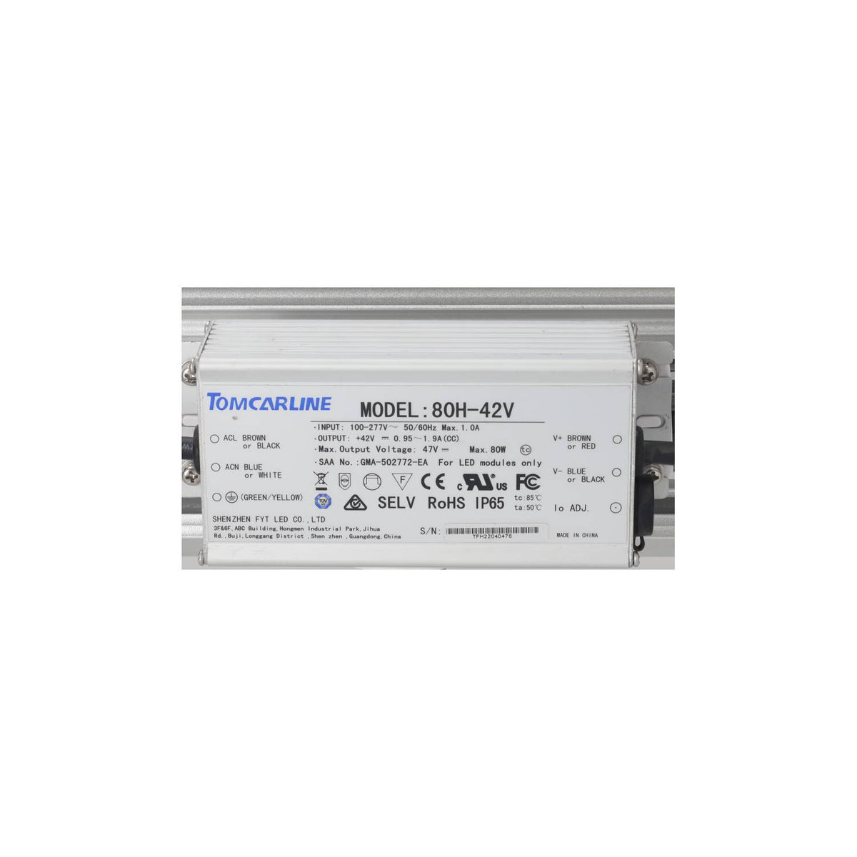 T10C-60W (TOMCARLINE 80H-42V)