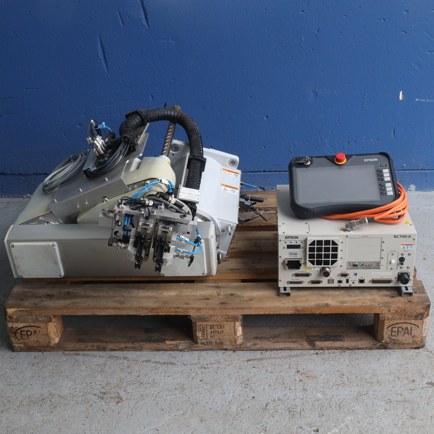 EPSON SCARA G10-854SR +EPSON RC700-A + EPSON TP3 Teach Pendant