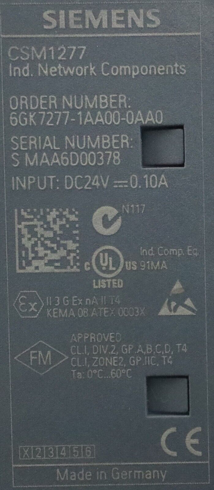 6GK7277-1AA00-0AA0