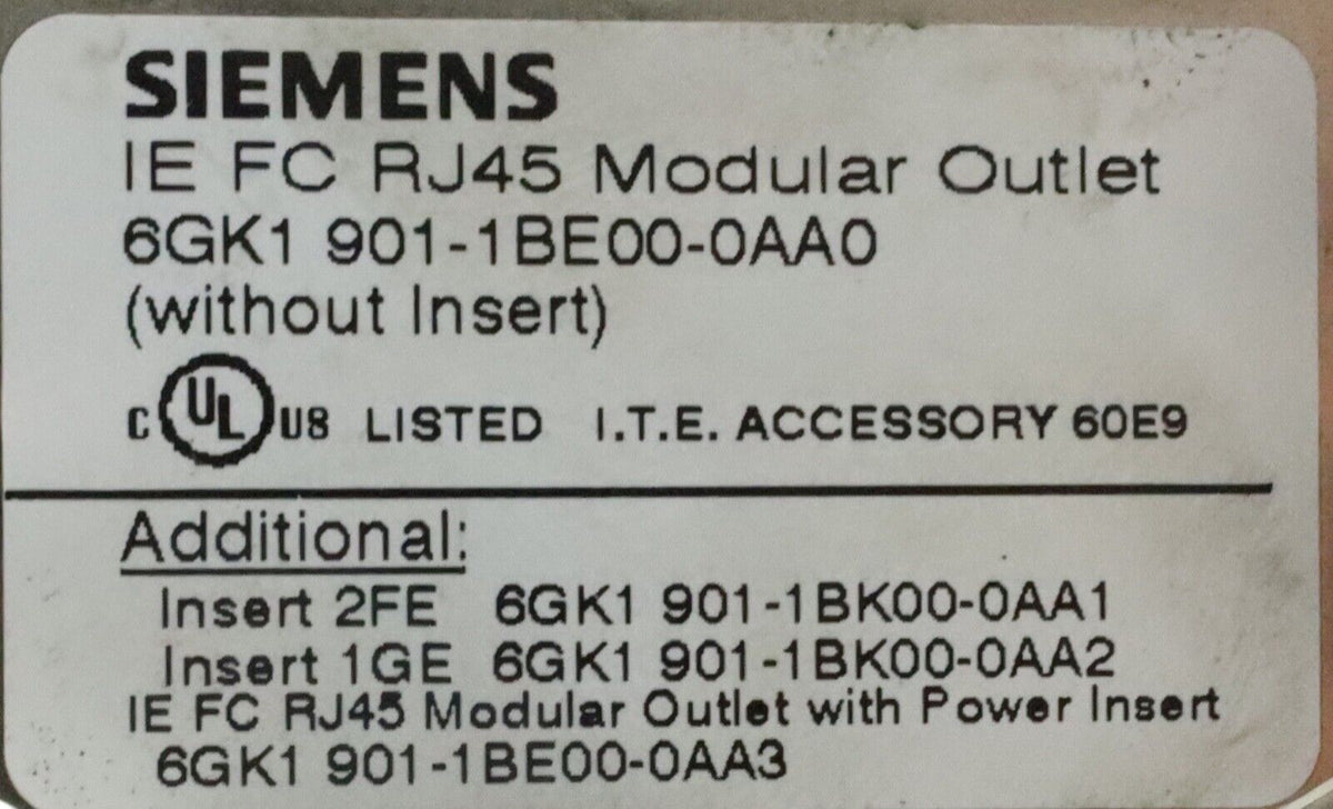 6GK1901-1BE00-0AA0