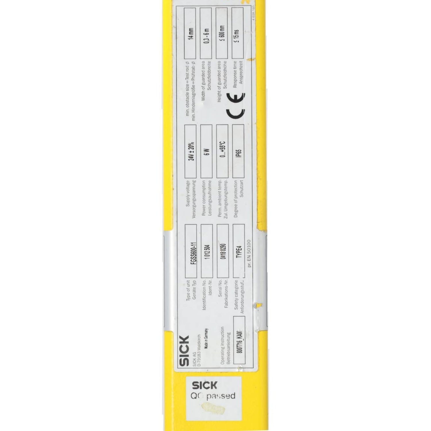 FGSS600-11 1012504