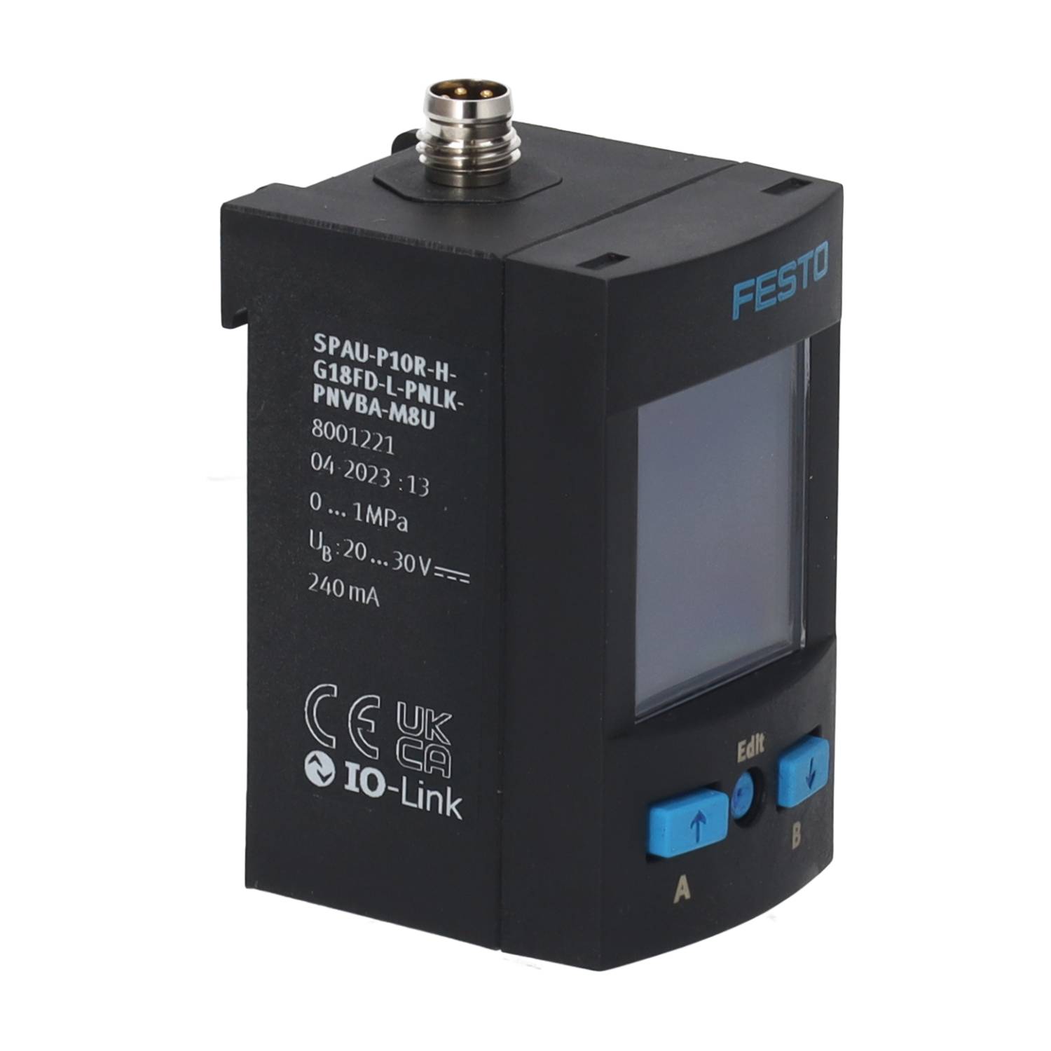 SPAU-P10R-H-G18FD-L-PNLK-PNVBA-M8U (8001221)