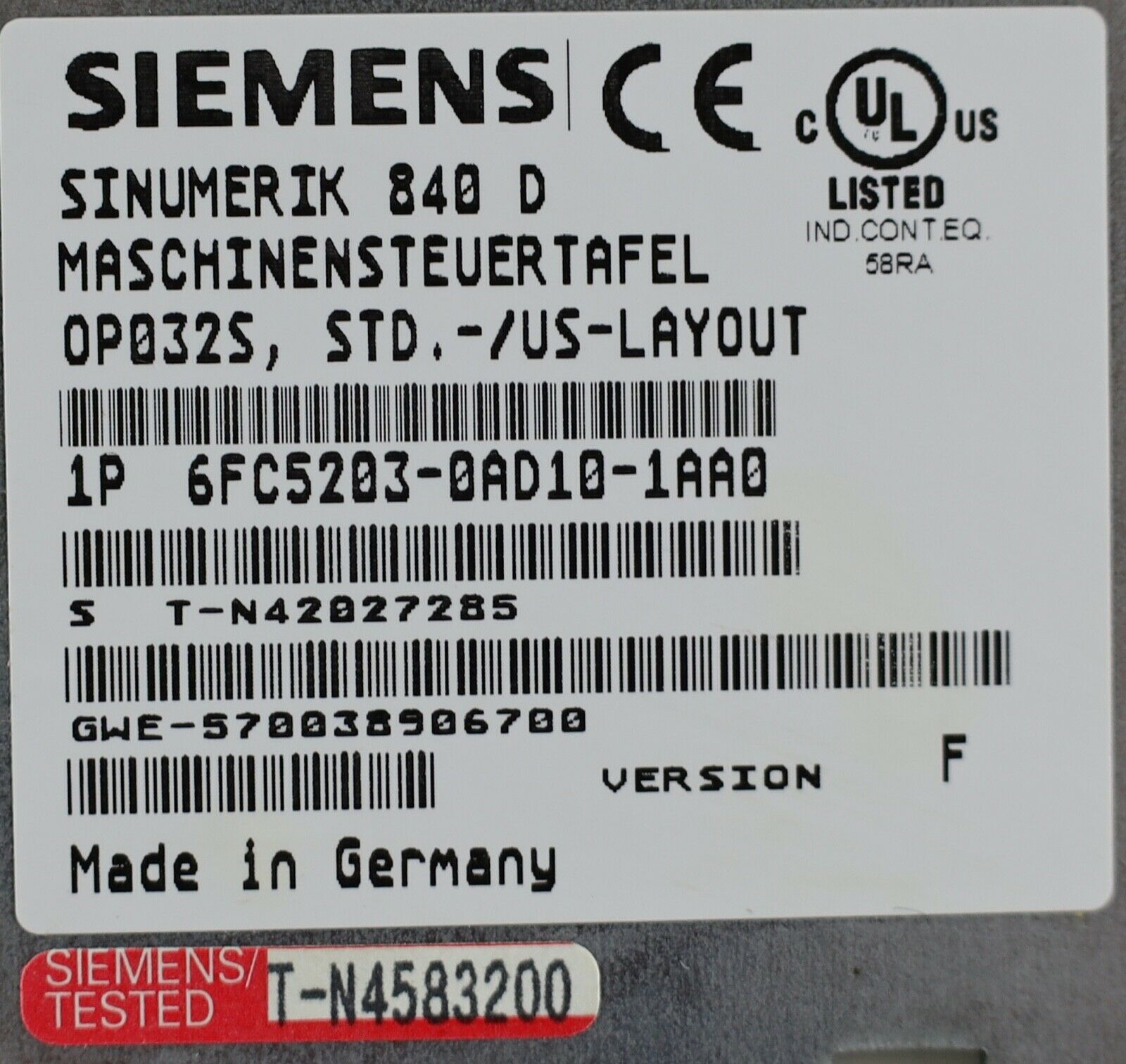 6FC5203-0AD10-1AA0
