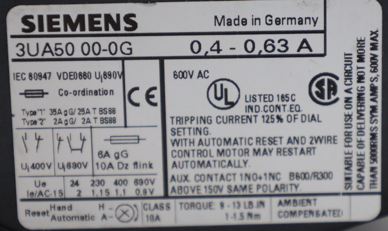 3UA50 00-0G