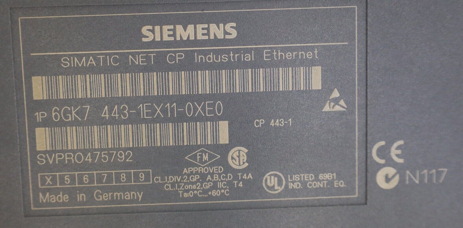 6GK7443-1EX11-0XE0