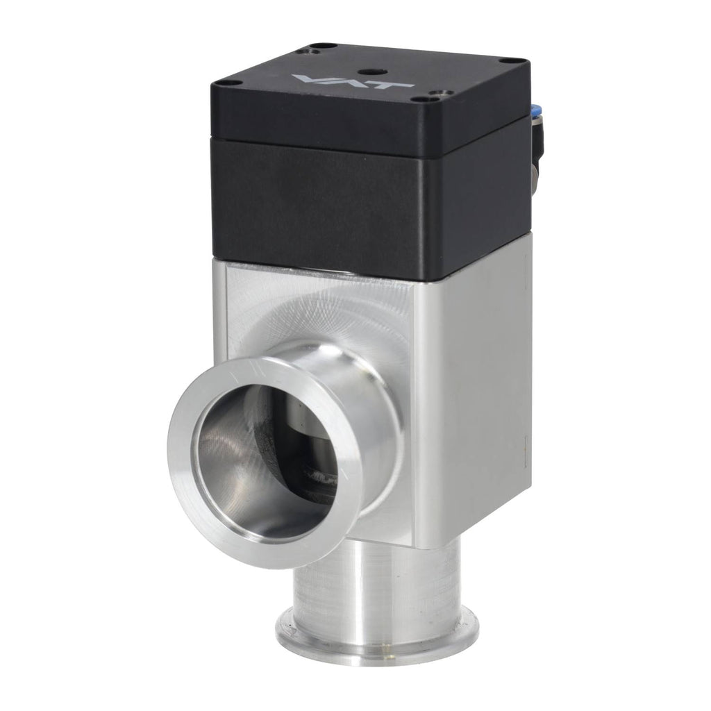 VAT Vacuum angle valve series 24.4 Pneumatic actuator with spring ...
