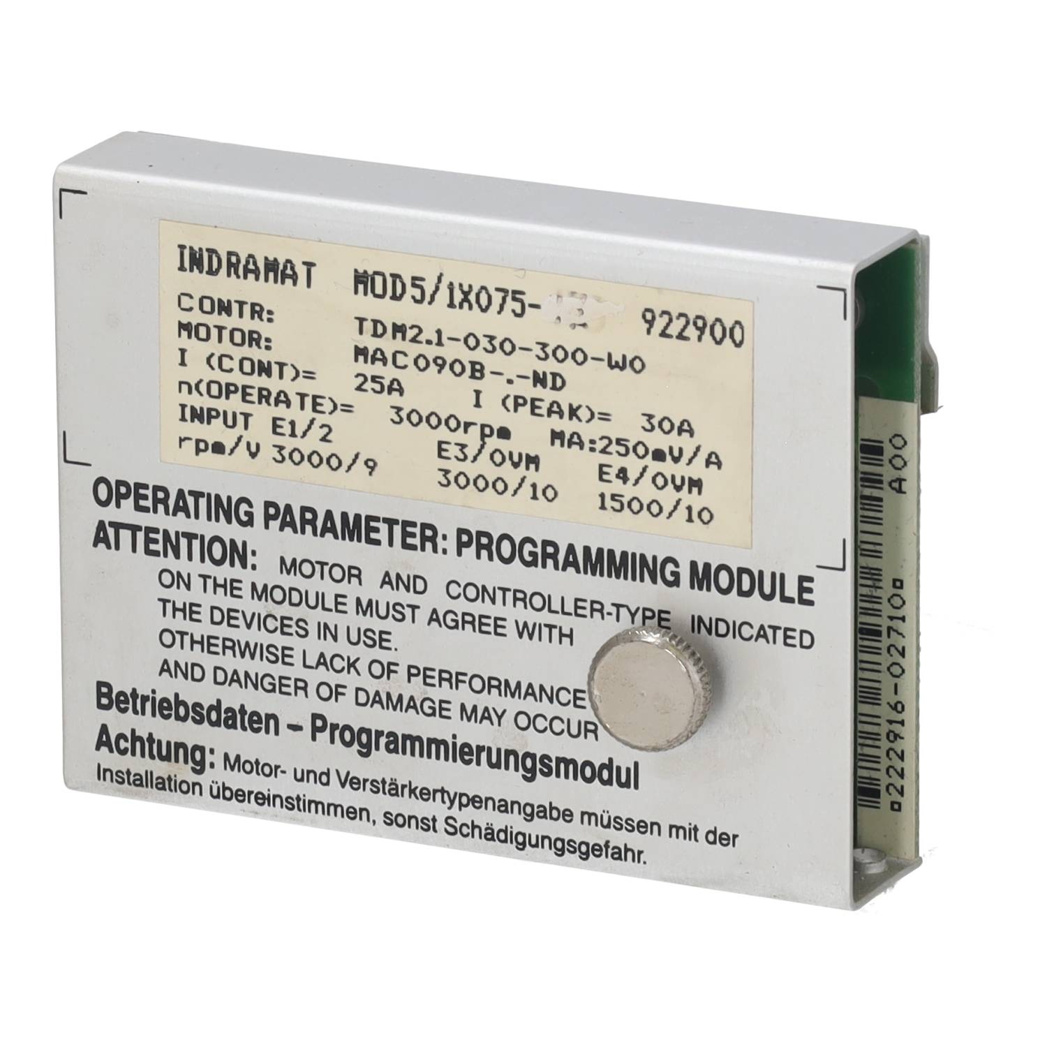 MOD 5/1X075-011 (992900)