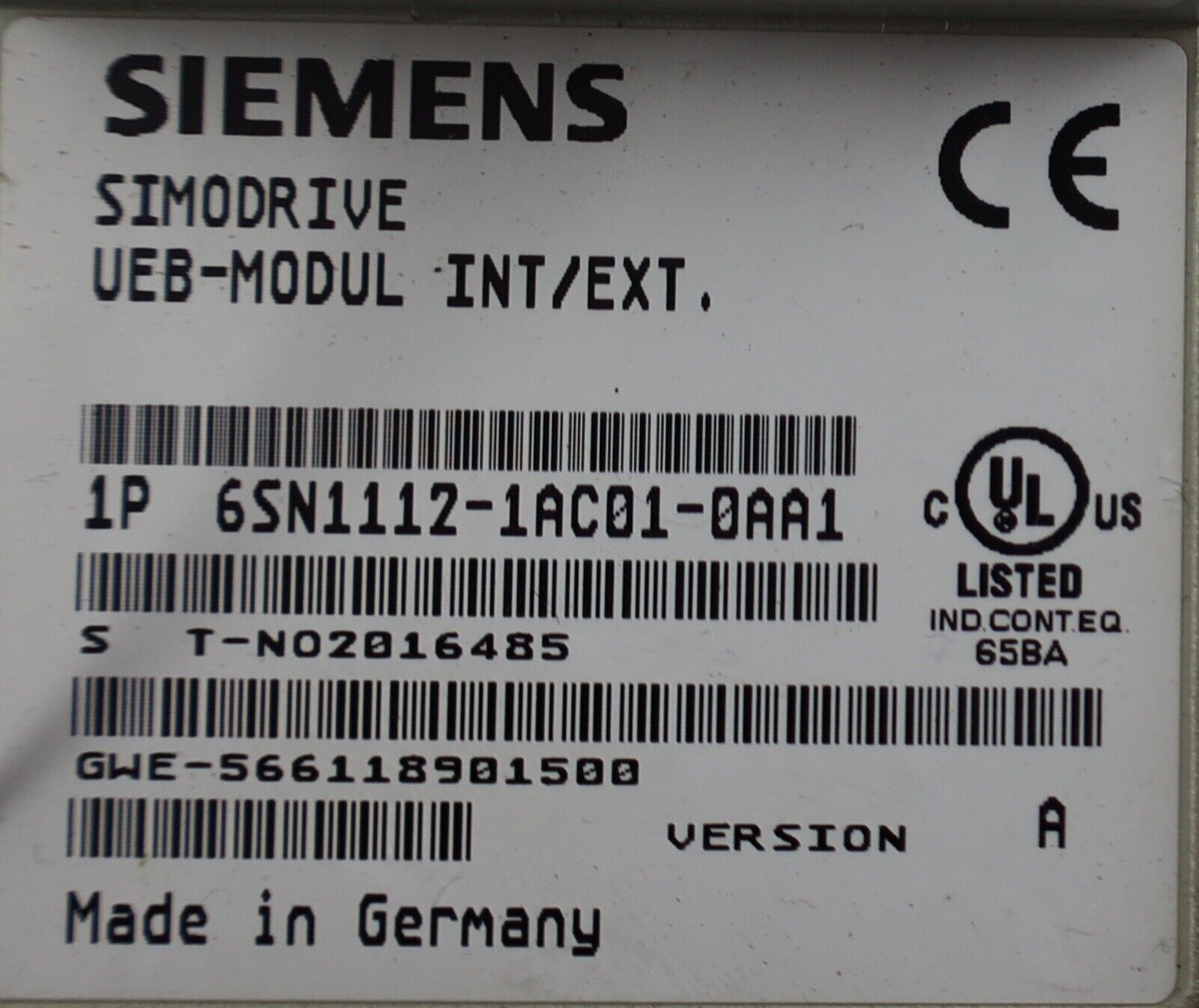 6SN1112-1AC01-0AA1