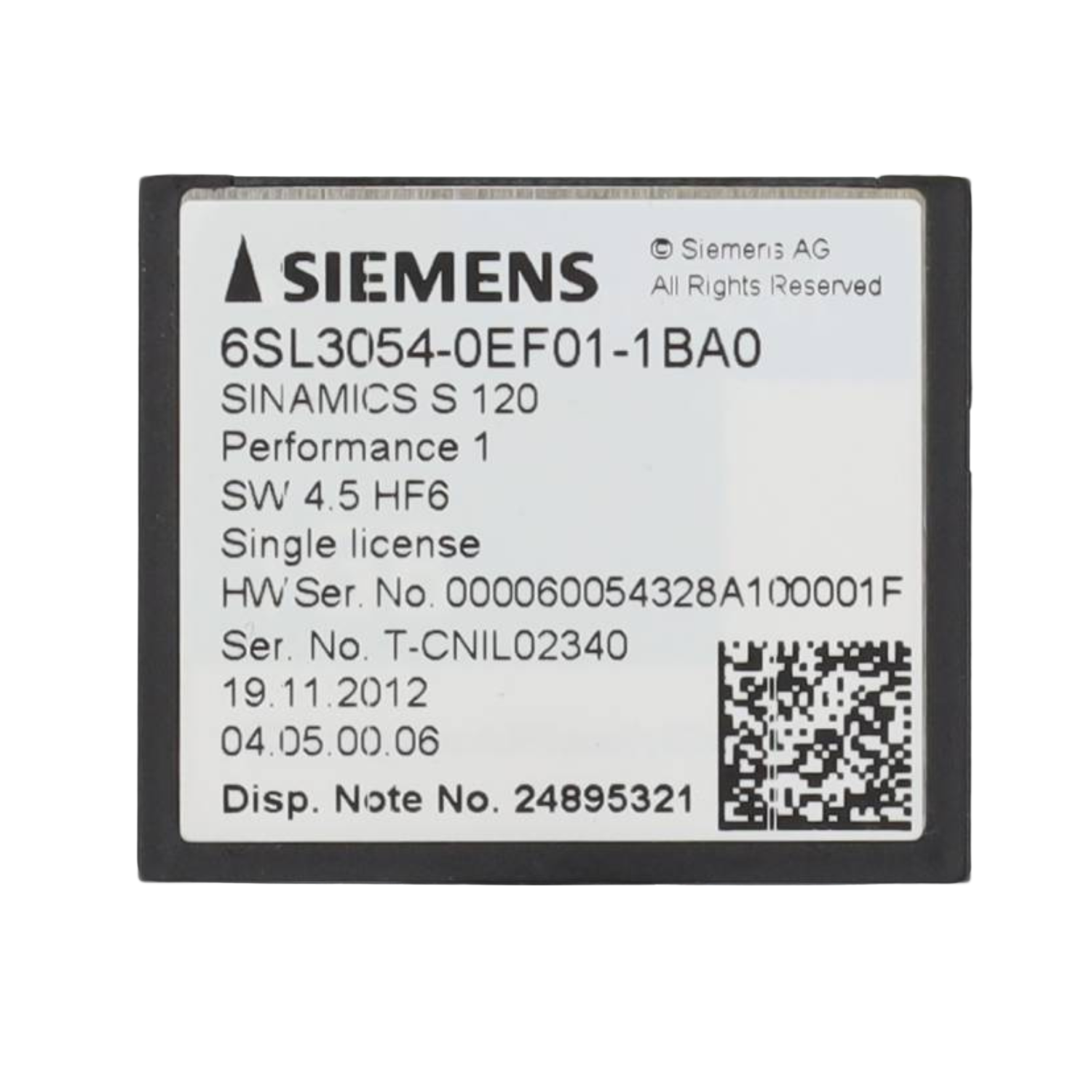 6SL3054-0EF01-1BA0