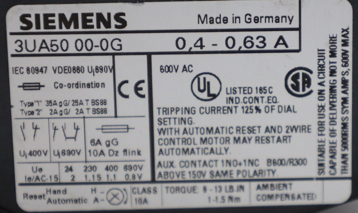 3UA50 00-0G